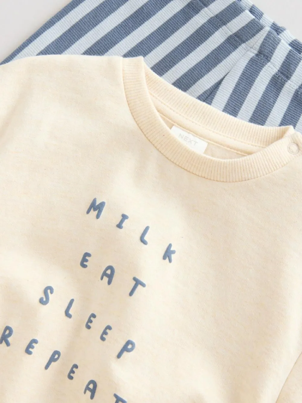 Best Next Baby Sweatshirt and Leggings Set (0mths-3yrs) Blue Milk Club