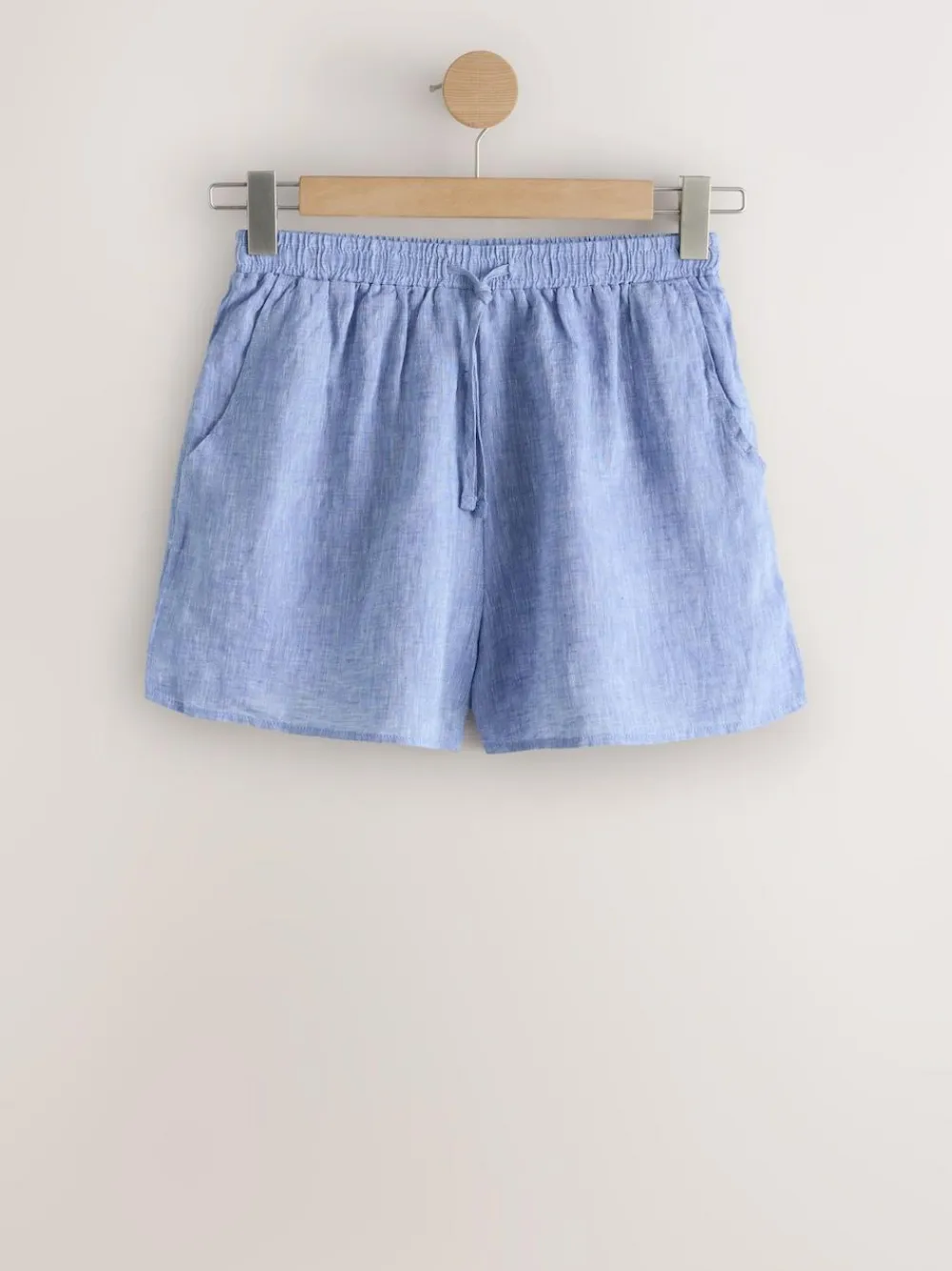 Next Blue N. Premium 100% Linen Shorts