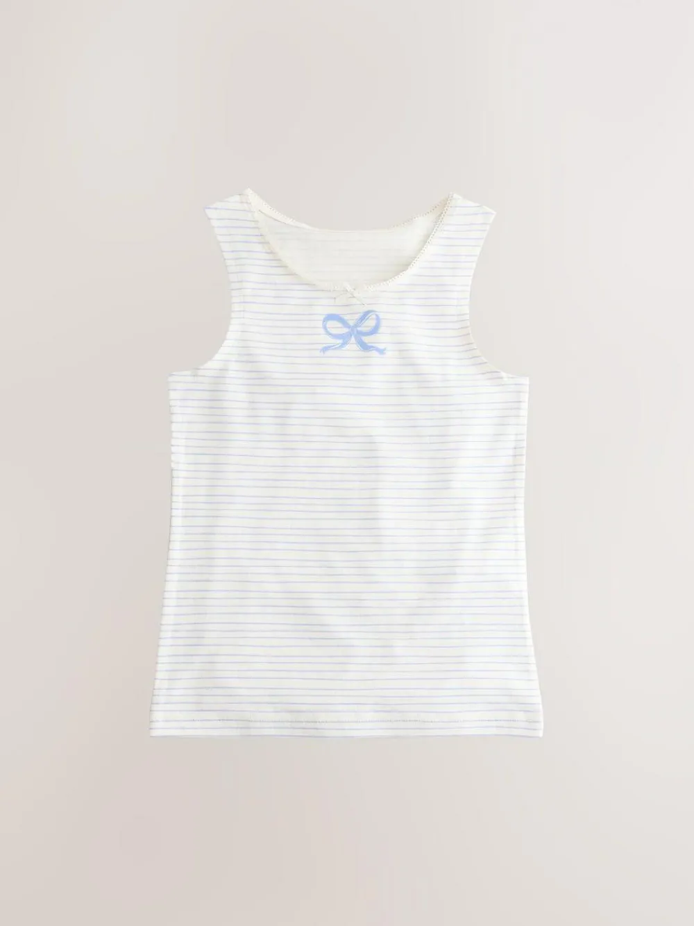 Sale Next Printed Vests 3 Pack (1.5-16yrs) Blue