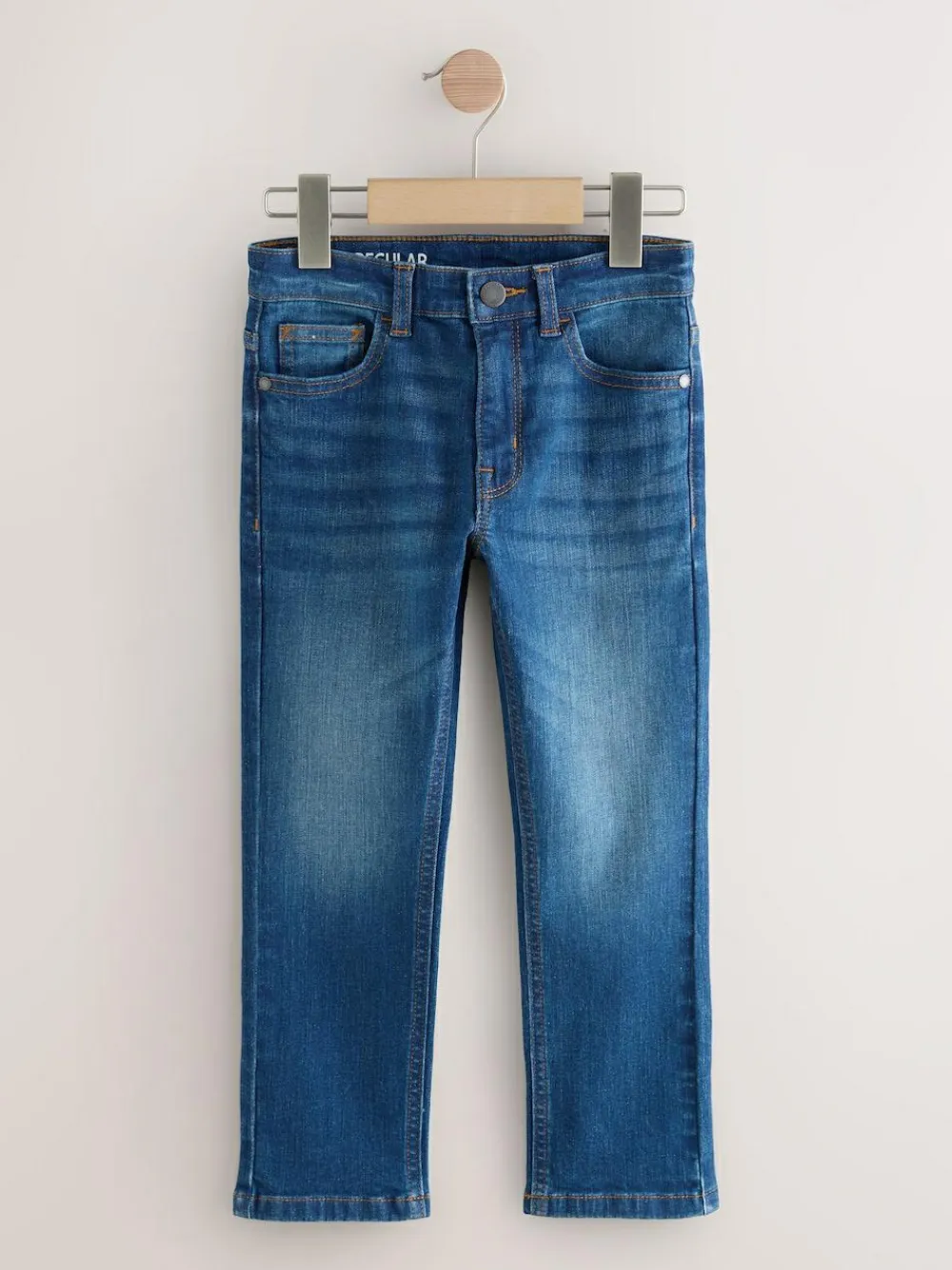 Next Blue Regular Fit Stretch Jeans (3-17yrs)^BOY Jeans|Jeans