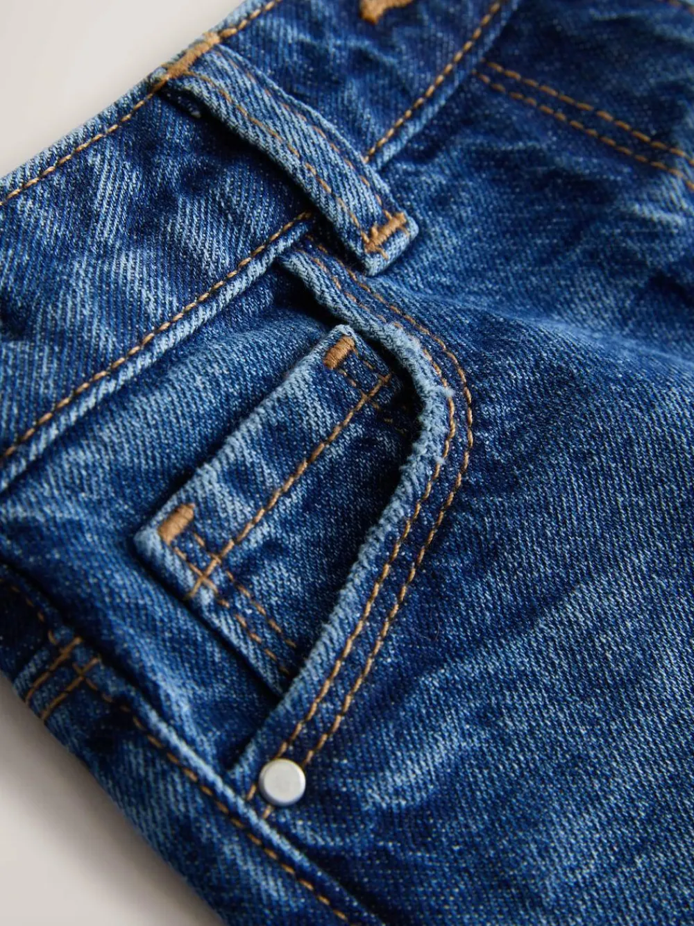 Next Regular Length Frayed Edge Denim Shorts (3-16yrs)^ Shorts & Skirts
