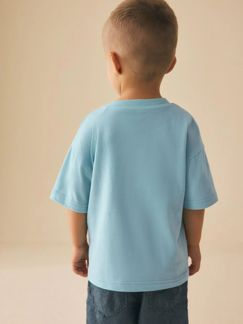 Next Short Sleeve 3D Padded T-Shirt (3mths-7yrs) Blue Sea Animal