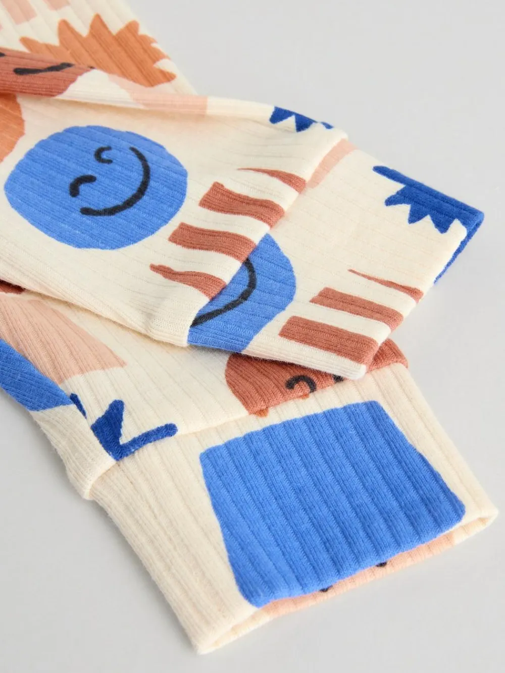 Next Blue Shapes Tops and Leggings 6 Piece Baby Set (0mths-3yrs)^BOY Baby Winter Clothing|Tops
