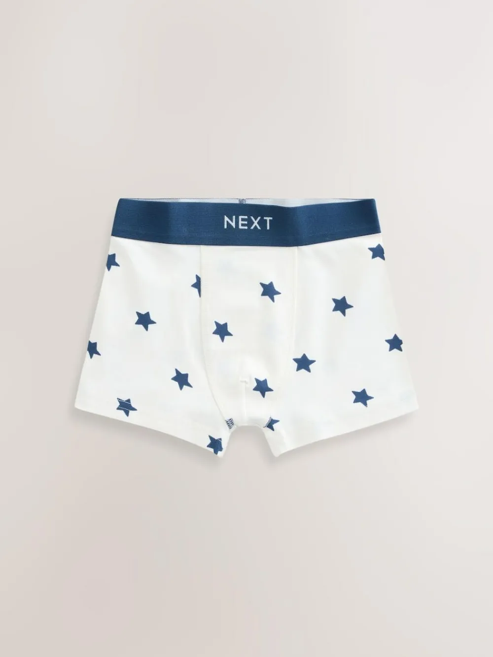 Next Blue Stars & Stripes Junior Pattern Trunks 5 Pack (1.5-16yrs)^BOY Underwear