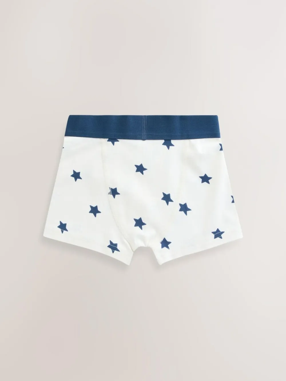 Next Blue Stars & Stripes Junior Pattern Trunks 5 Pack (1.5-16yrs)^BOY Underwear