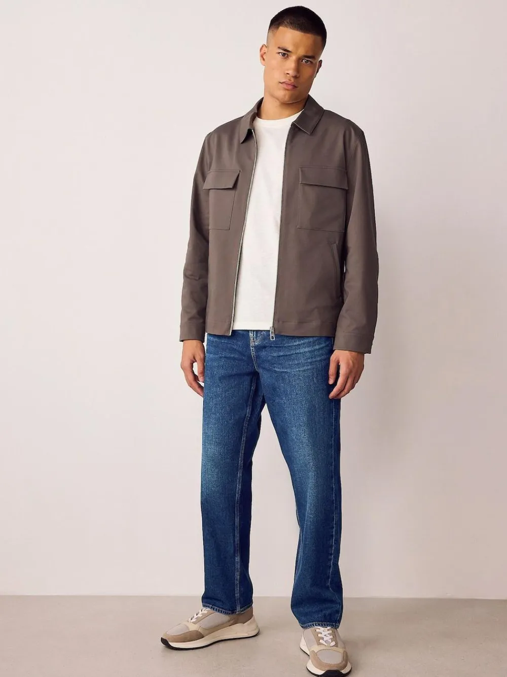 Next Straight Fit Authentic Stretch Denim Jeans^ Jeans|Jeans