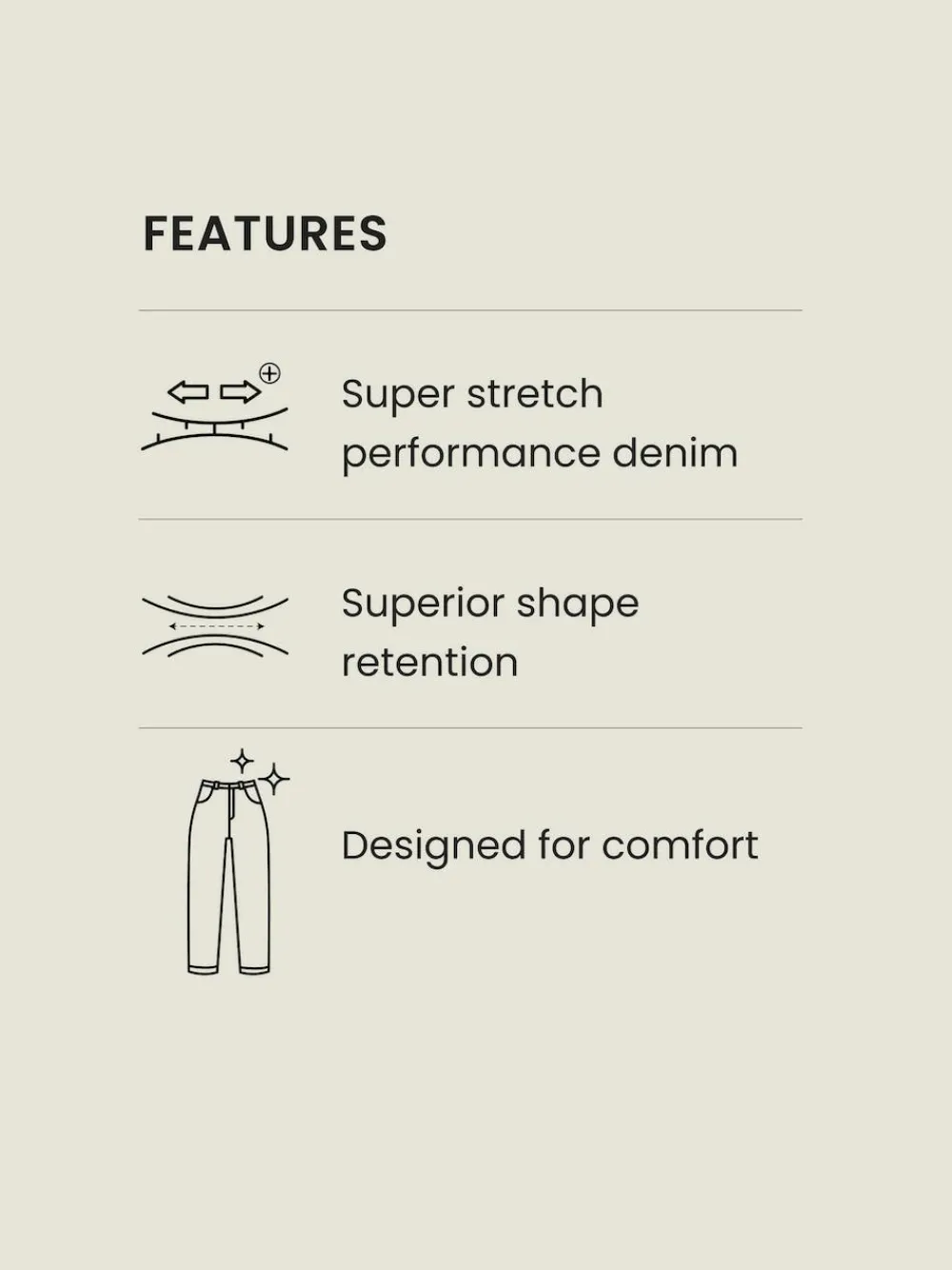 New Next Blue Straight Fit Motionflex Jeans