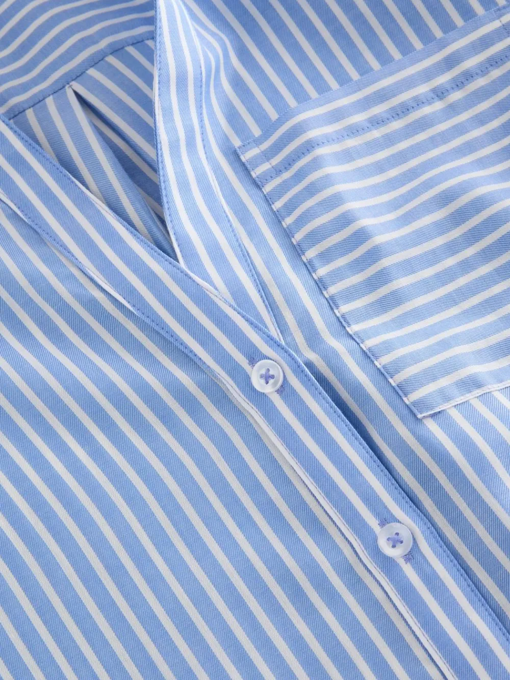 Next Soft Relaxed Long Sleeve V Neck Shirt^Women Blouses & Shirts