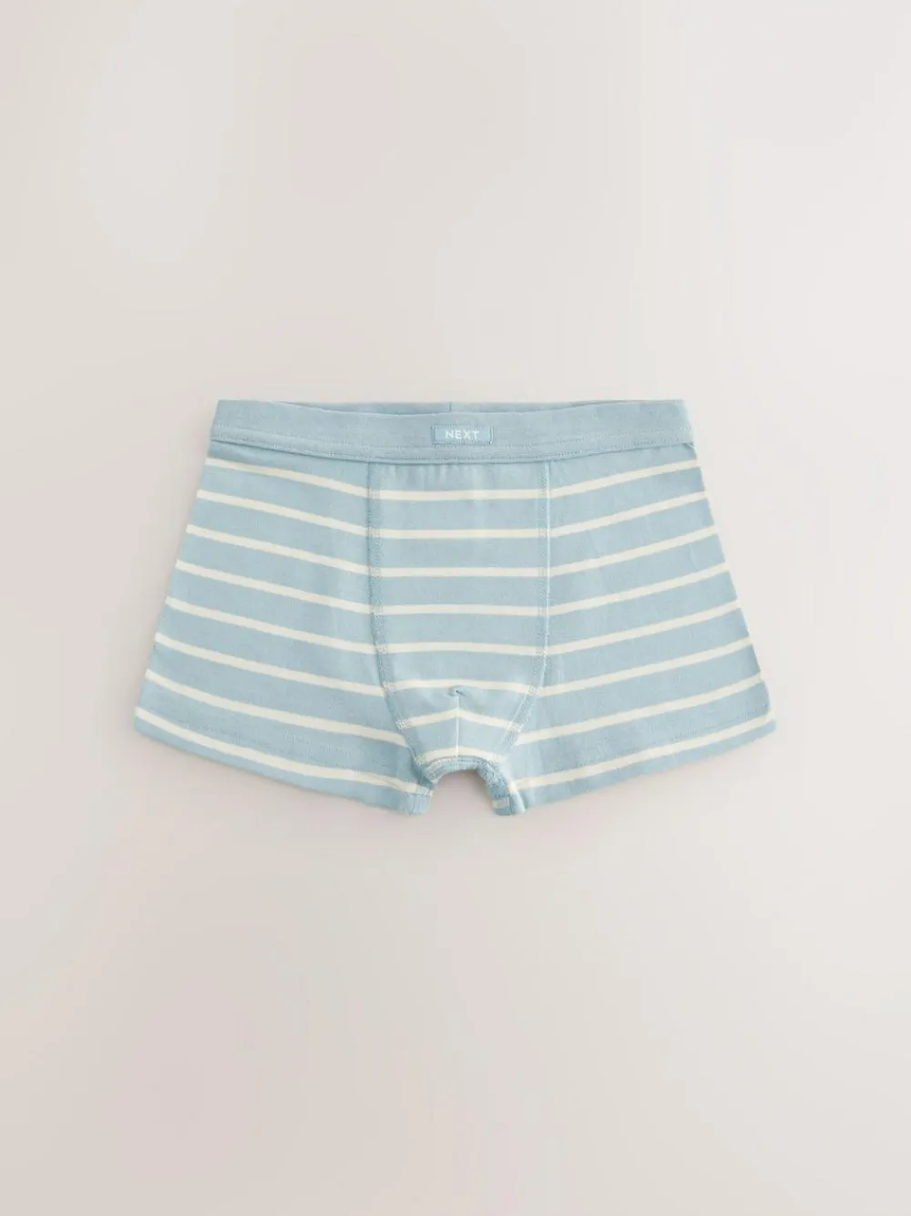 Hot Next Blue Stripe Soft Waistband Trunks 7 Pack (2-16yrs)