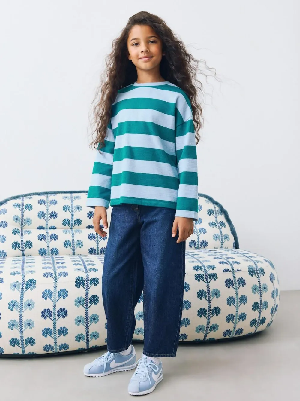 Next Textured Long Sleeve Top (3-16yrs)^ Tops|T-Shirts