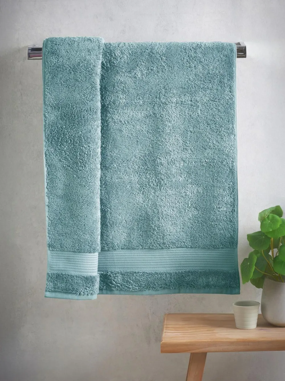 Discount Next Blue Teal Egyptian Cotton Towel