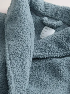 Next Teddy Dressing Gown Blue