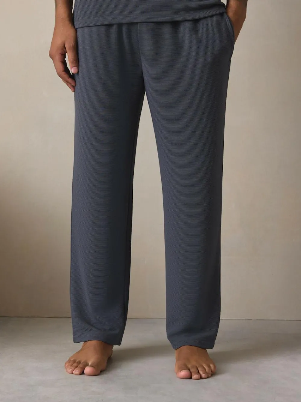 New Next TENCEL™ Modal Blend Short Sleeve Pyjamas Set Blue
