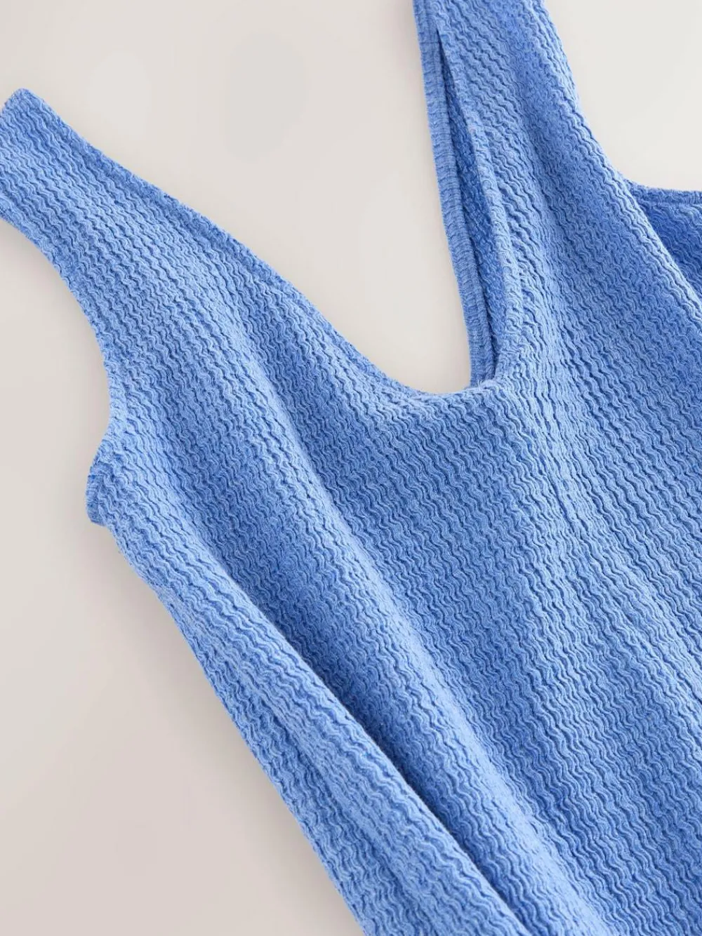 Next Textured Jersey Slip Dress^Women Dresses|Midi Dresses