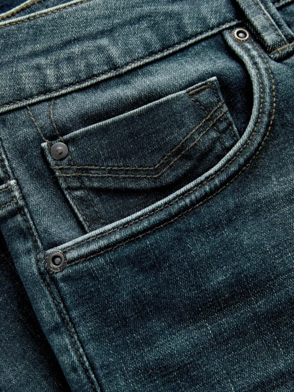 Next Blue Tint Straight Fit Motionflex Jeans^ Jeans|Jeans