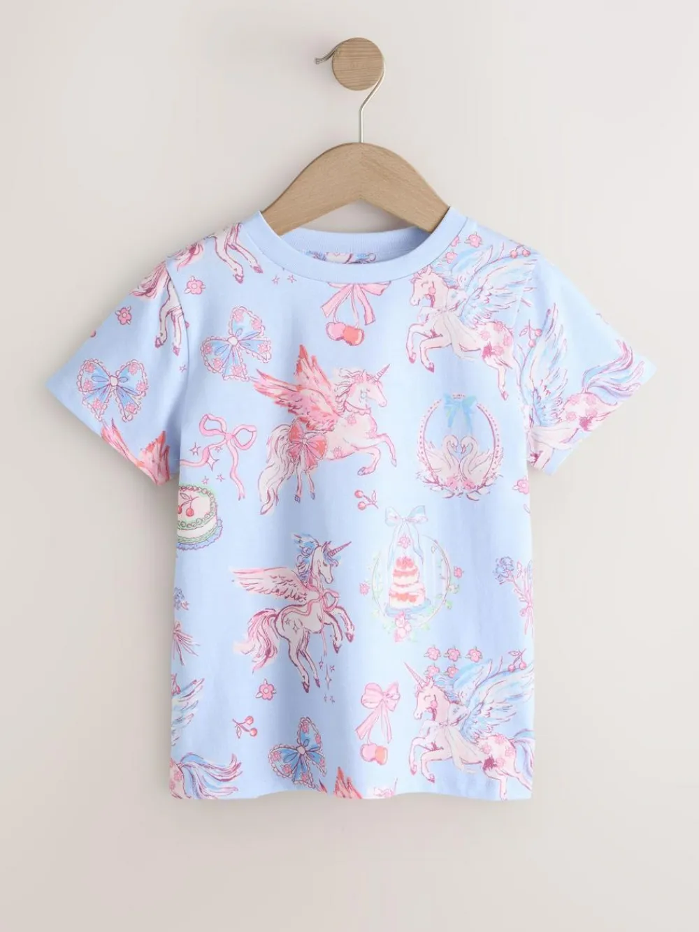 Next Blue Unicorn T-Shirt (3-16yrs)^ Nightwear|T-Shirts