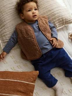 Next Baby Gilet Top and Leggings Set (0mths-2yrs)^BOY Baby Boys|Baby Boys
