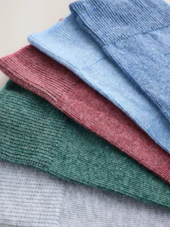 Next 5 Pack Embroidered Lasting Fresh Socks^ Socks|Socks