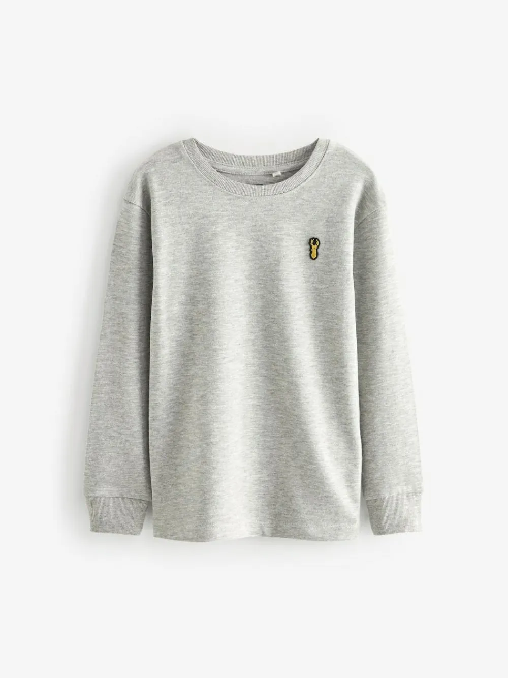 Next Stag Logo Long Sleeve Cosy T-Shirts 4 Pack (3-16yrs)^BOY Tops|T-Shirts