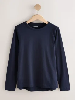 Next Long Sleeve Crew Neck T-Shirts 5 Pack^Women Tops & T-Shirts