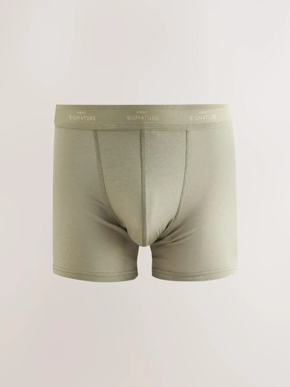 Hot Next Signature Cotton Rich Boxers 4 Pack Blue/Neutral/Green