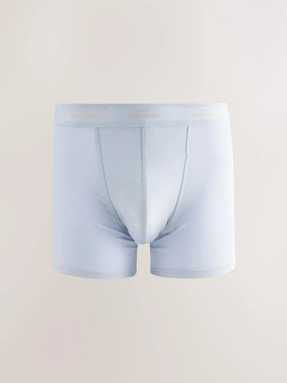 Hot Next Signature Cotton Rich Boxers 4 Pack Blue/Neutral/Green