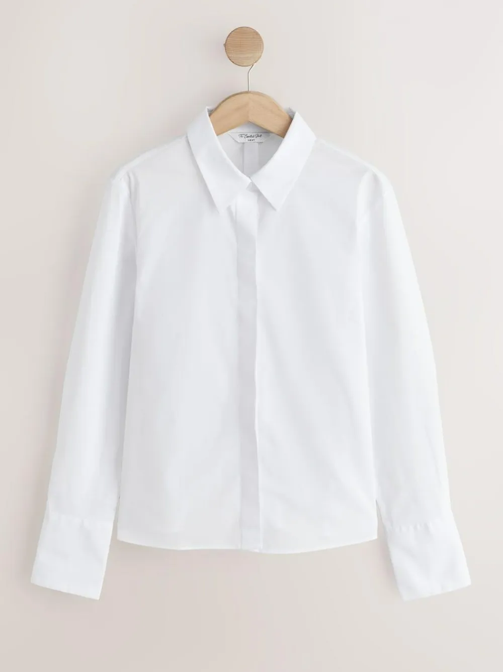 Next Fitted Stretch Essential Long Sleeve Shirts 2 Pack^Women Tops & T-Shirts|Blouses & Shirts