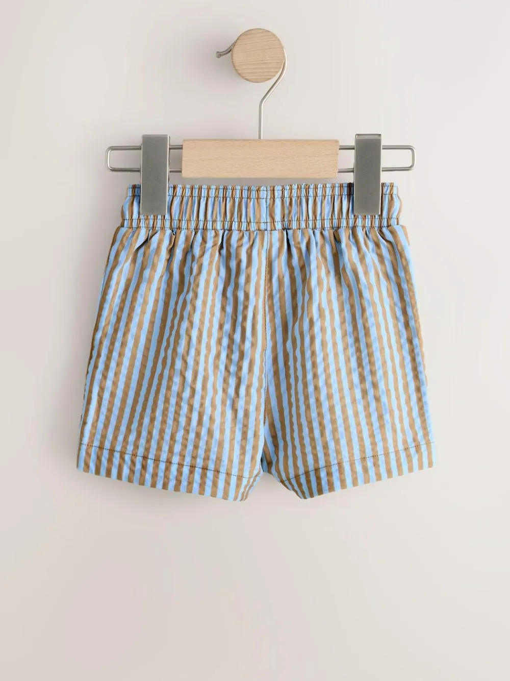Clearance Next Blue/Yellow Swim Shorts 2 Pack (3mths-7yrs)