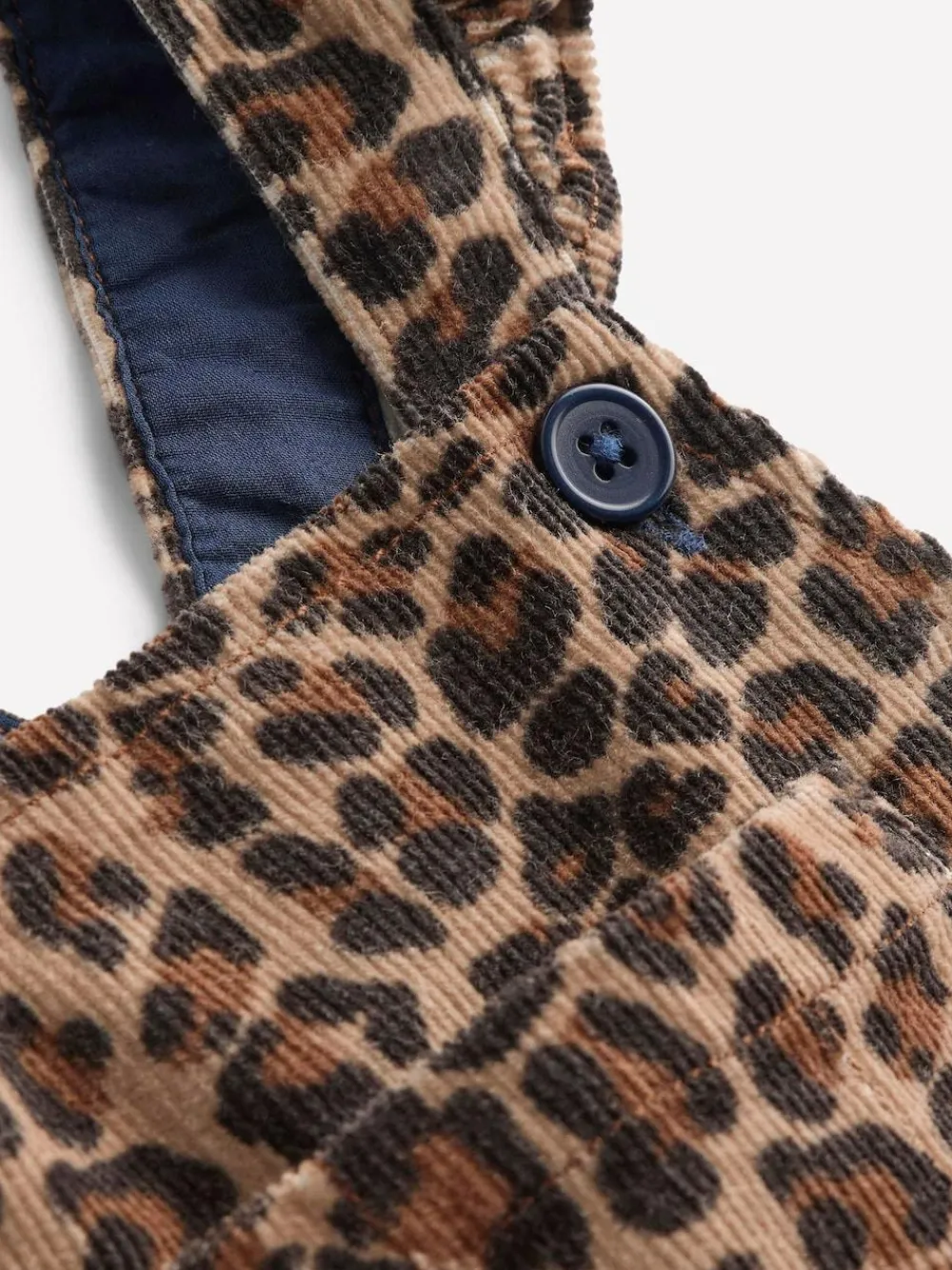 Boden Animal Leopard Frill Dungarees^ Rompers & Overalls|Jumpsuits & Playsuits