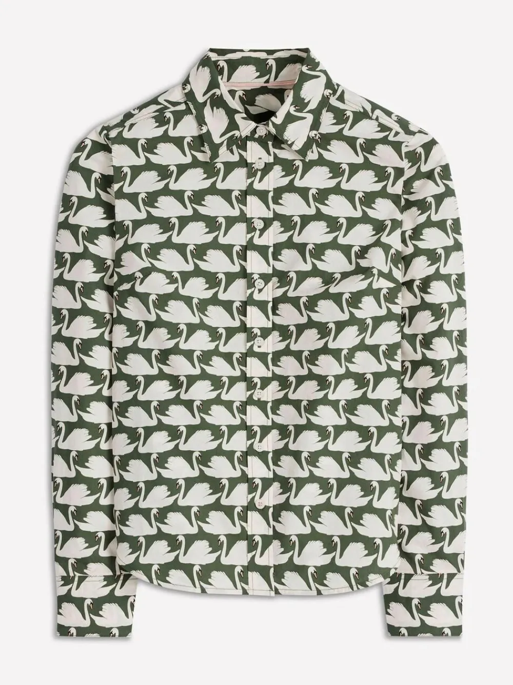 Sale Boden Sienna Cotton Shirt Green
