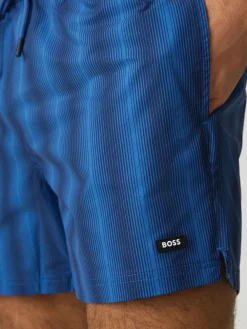BOSS Flounder Stripe Swim Shorts^ Swimwear