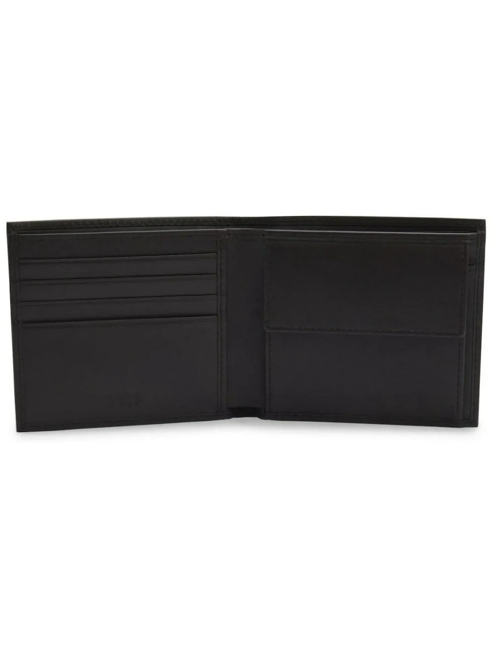 Online BOSS Randy Signature Logo Billfold Wallet Grey