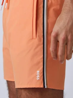 BOSS Iconic Side Stripe Logo Swim Shorts^ Swimwear