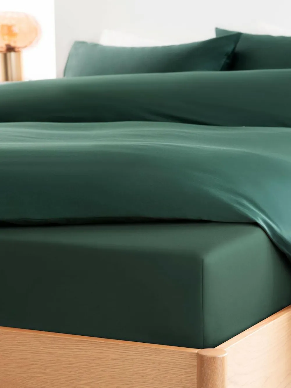 Next Bottle Green Collection Luxe 400 Thread Count Egyptian Deep Fitted Cotton Sateen Sheet^ Bedsheets & Pillow Cases
