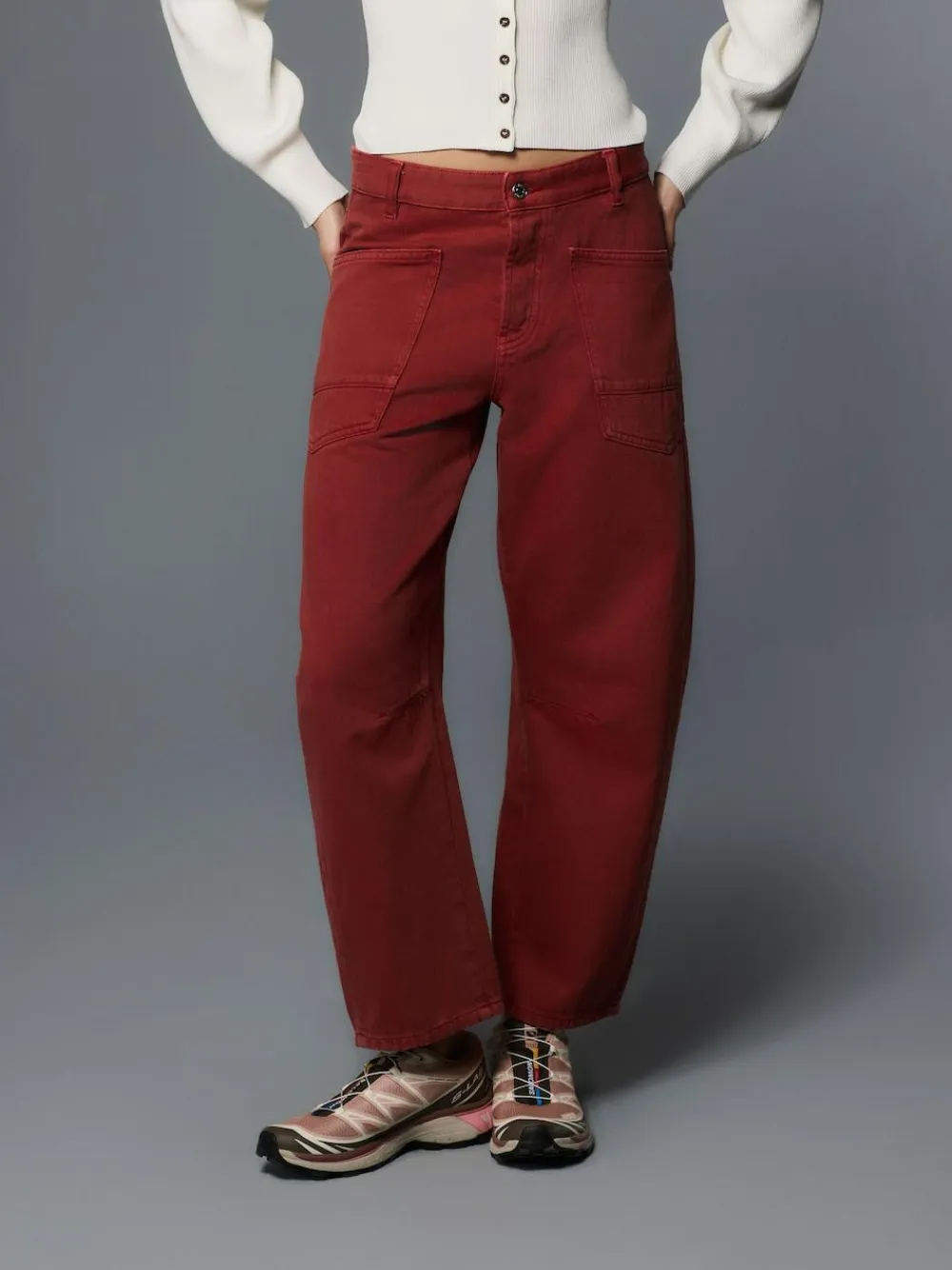 Next Double Pocket Barrel Jeans^Women Jeans|Jeans