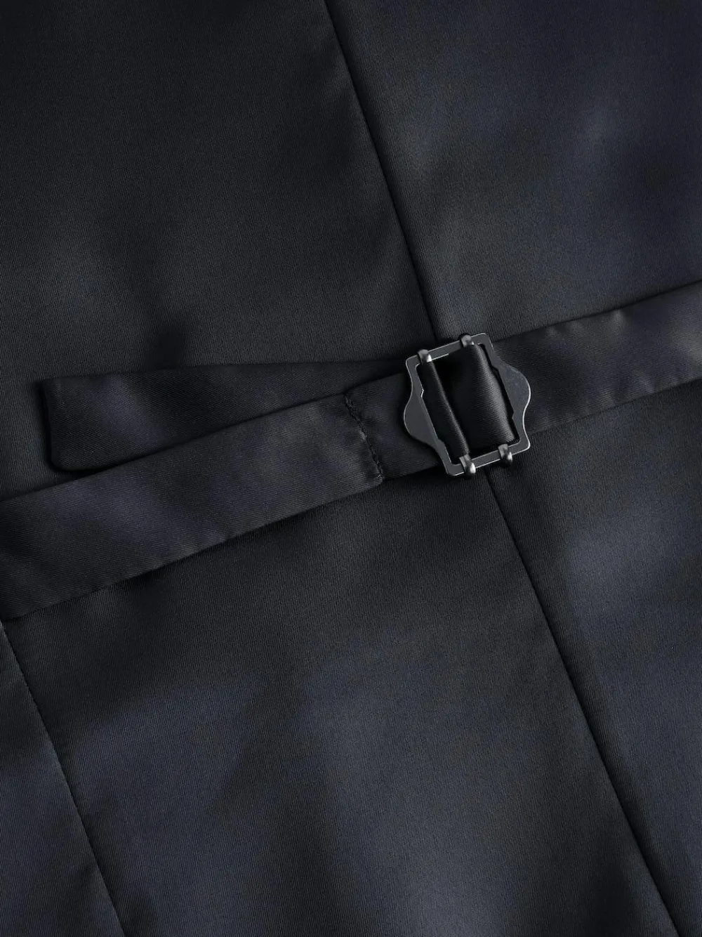 Next Bright Blue Textured Suit Waistcoat^ Vests