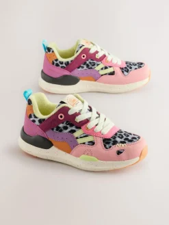 Next Colourblock Lace-Up Trainers^ Sneakers|Boots
