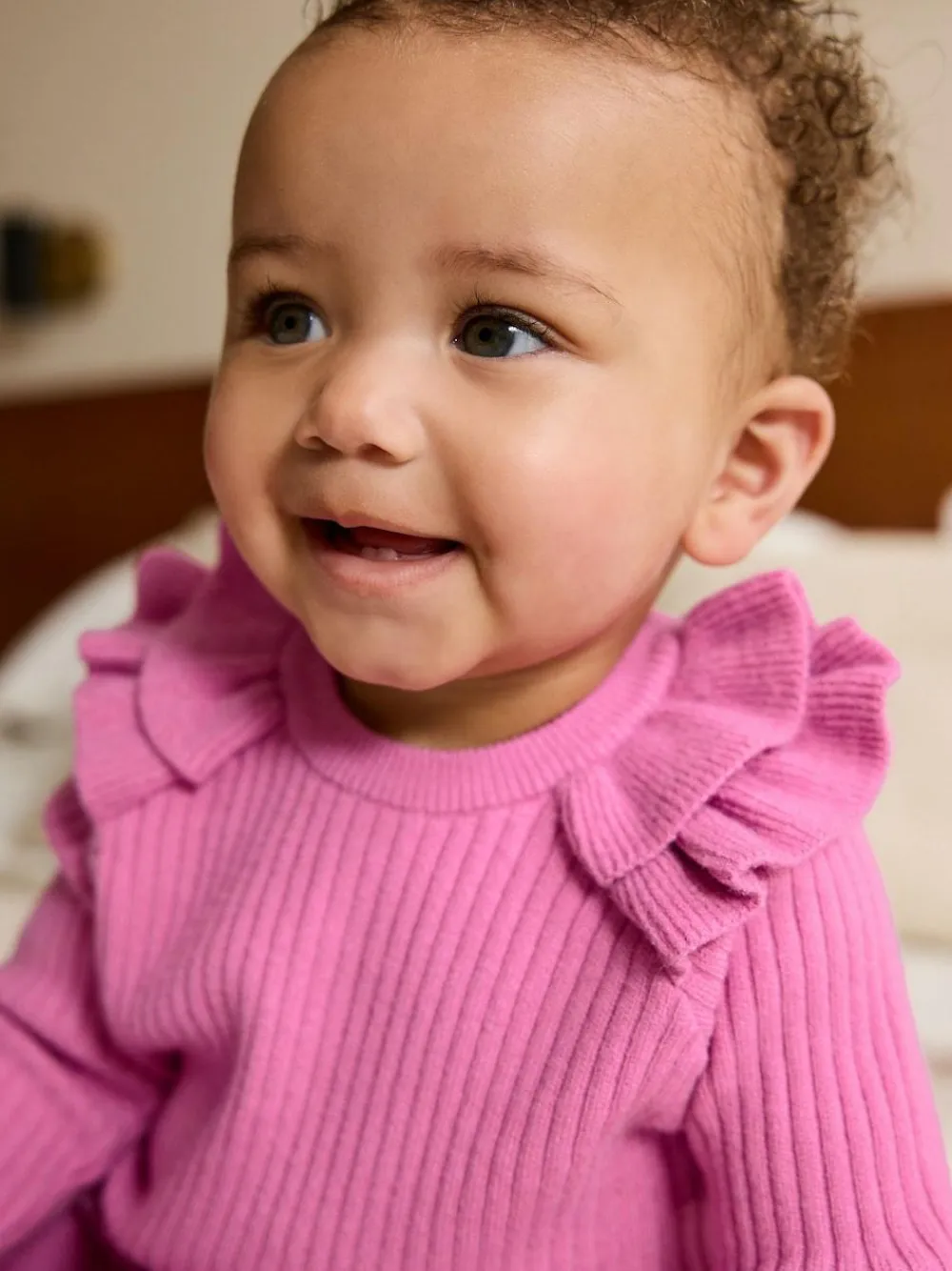 Next Bright Pink Baby Knitted Jumper and Leggings Set 2 Piece (0mths-3yrs)^ Knitwear|Knitwear