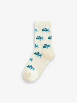 Hot Next Bright Vehicle Cotton Rich Socks 7 Pack