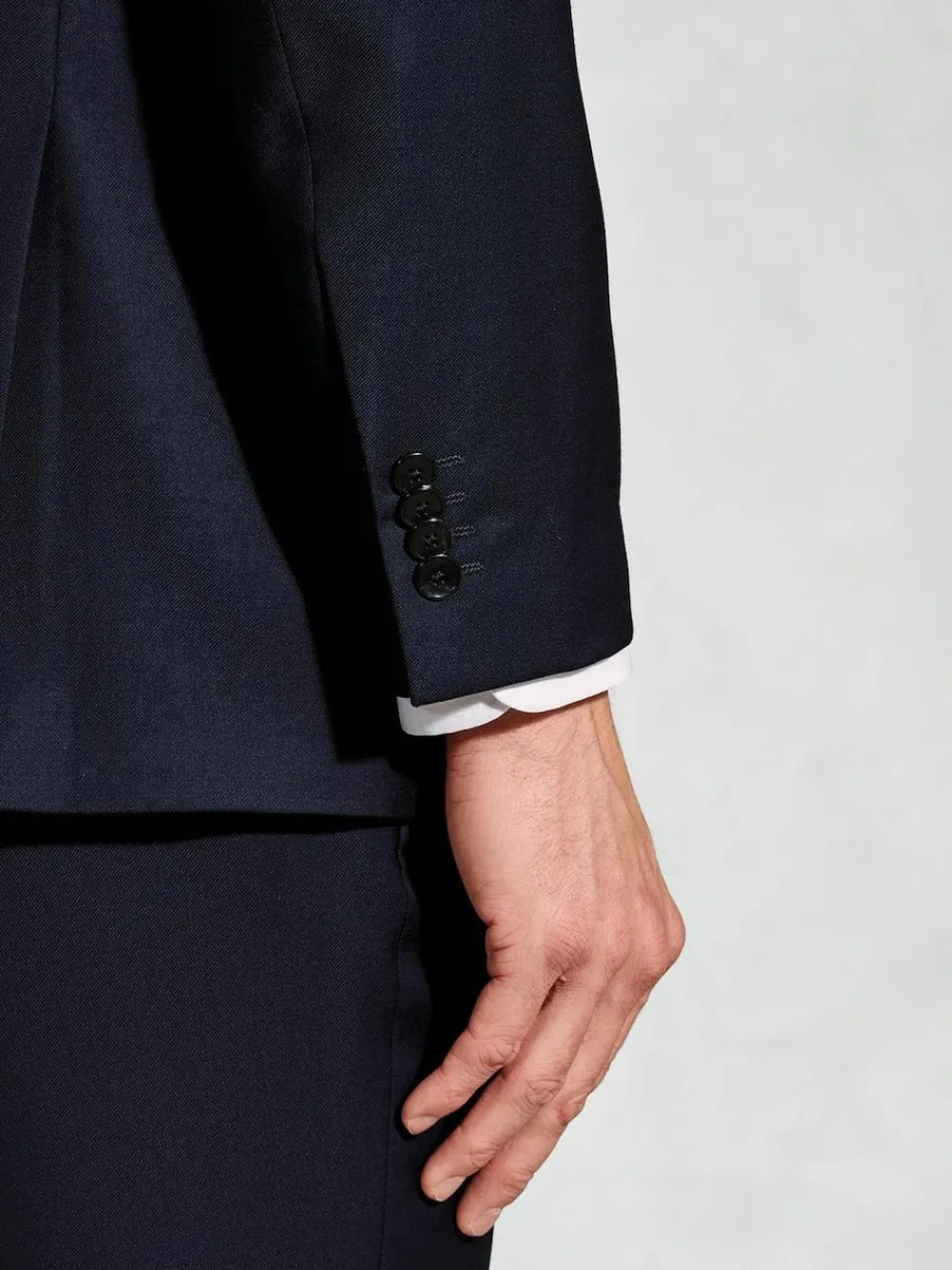 Brook Taverner Blue Wool Suit Jacket^ Blue Suits