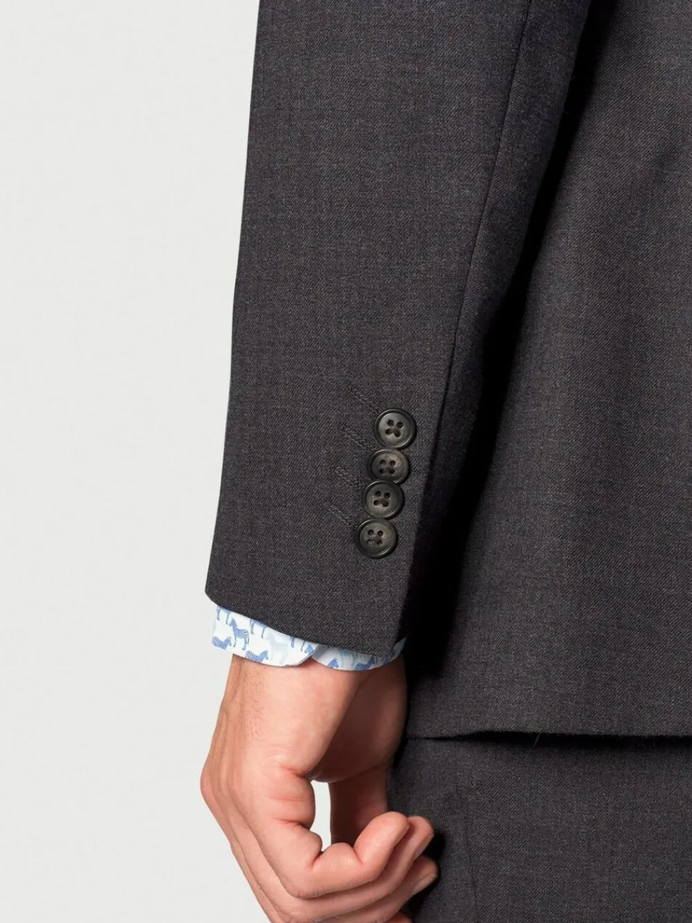 Brook Taverner Wool Blend Suit Jacket^ Black Suits