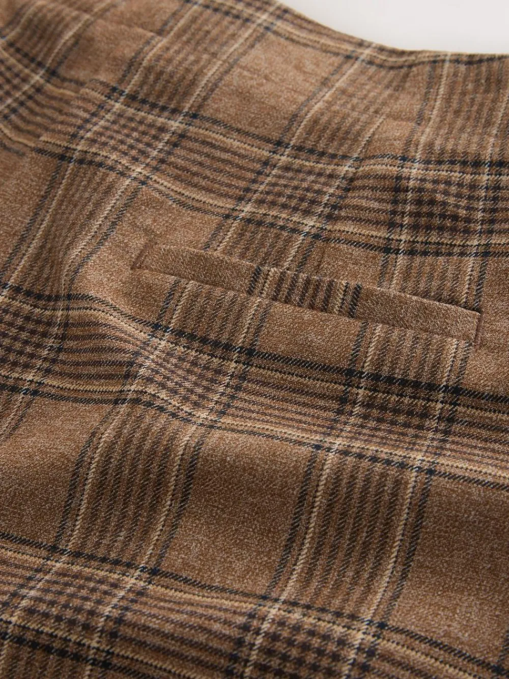Next Brown Check Smart Culottes^Women Pants