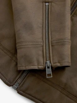 Next Faux Leather Biker Jacket^ Coats & Jackets|Coats & Jackets