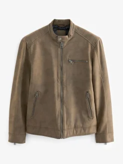 Next Faux Leather Biker Jacket^ Coats & Jackets|Coats & Jackets