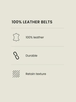 Outlet Next Leather Belt Brown