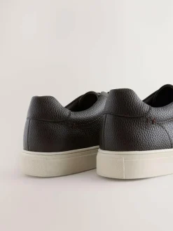 Clearance Next Brown Minimal Trainers