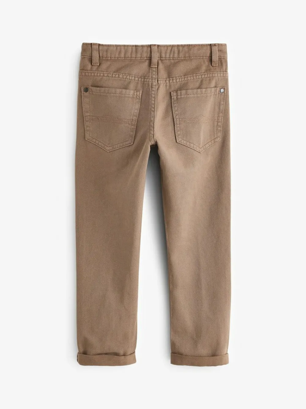 Next Brown Regular Fit Stretch Jeans (3-17yrs)^BOY Jeans|Jeans