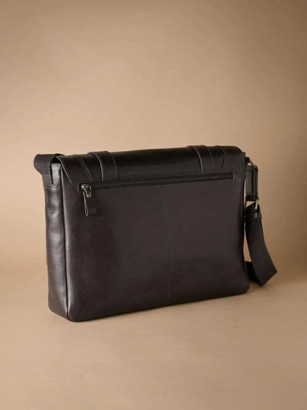 Next Brown Signature Messenger^ Bags
