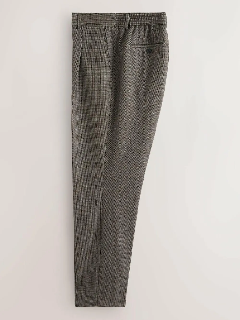 Next Slim Fit Smart Elasticated Back Textured Trousers with Stretch^ Pants & Chinos