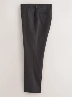 Next Brown Slim Fit Wool Blend Suit Trousers^ Occasionwear|Pants & Chinos